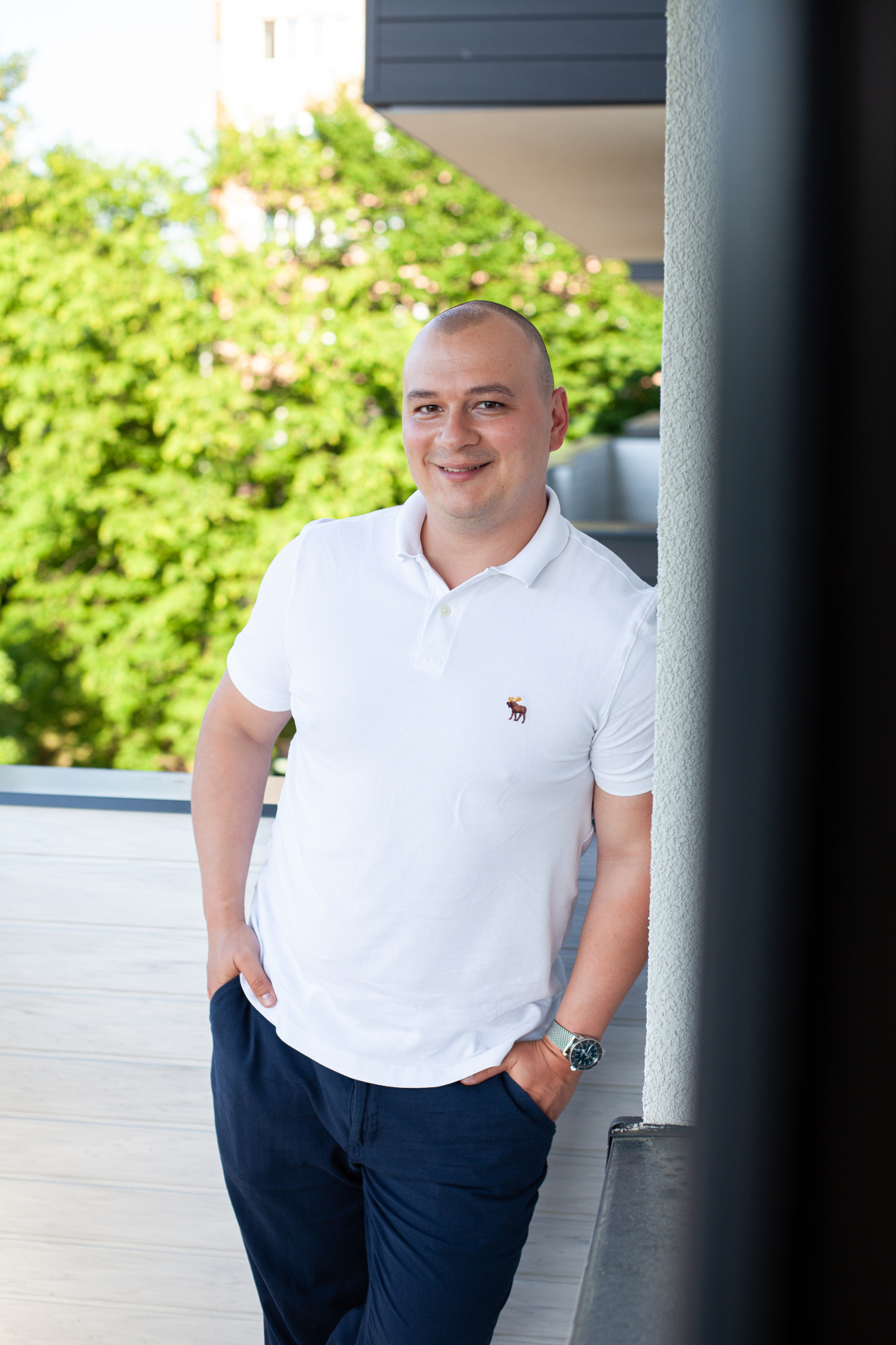 Jan Vlček v exteriéru